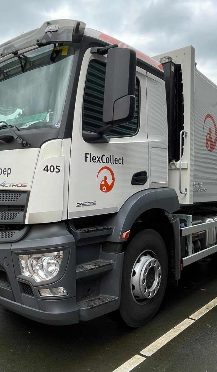 Chauffeur Kraakperswagen bij FlexCollect