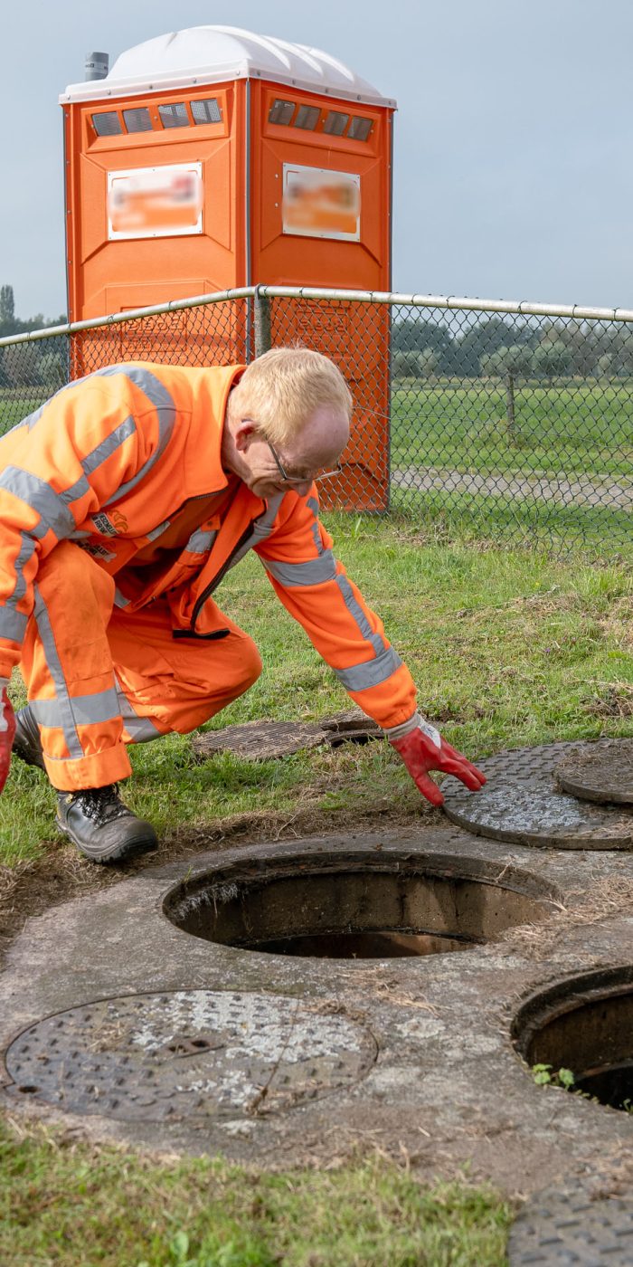 Monteur afvalwatersystemen bij Copier Water