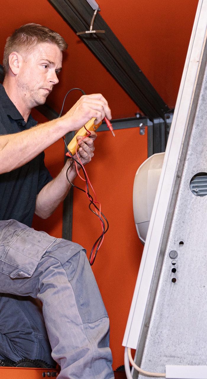 Servicemonteur bij Menerga Klimaattechnologie