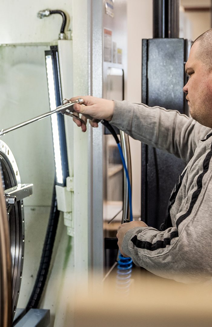 Frezer bij de Jong TECHNICS