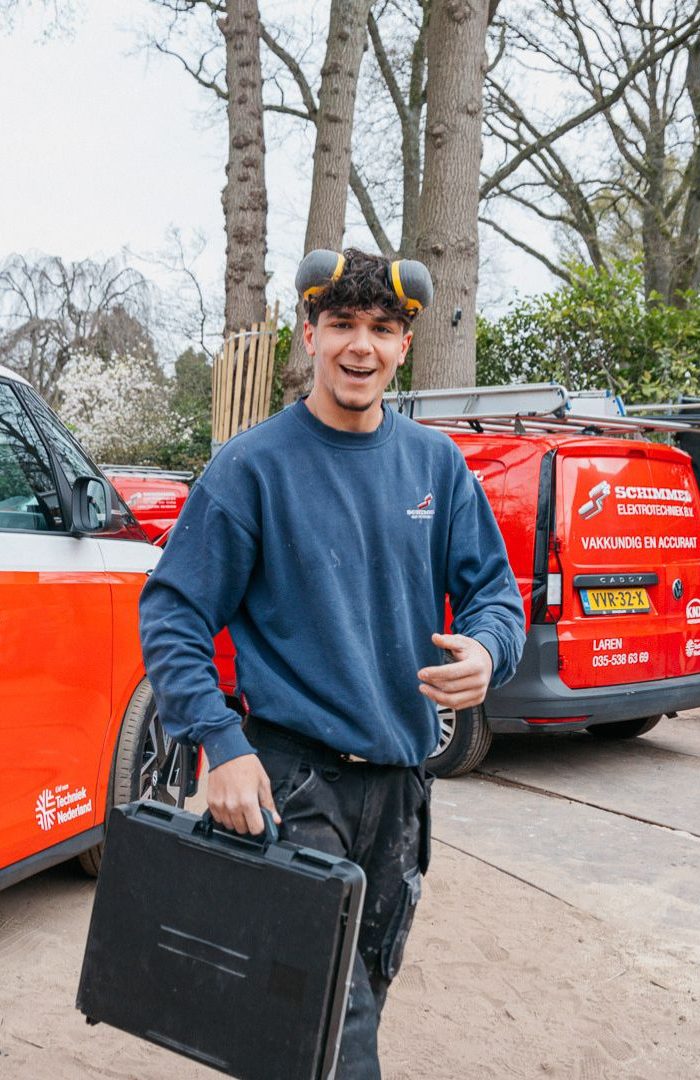 Elektromonteur bij Schimmel Elektrotechniek