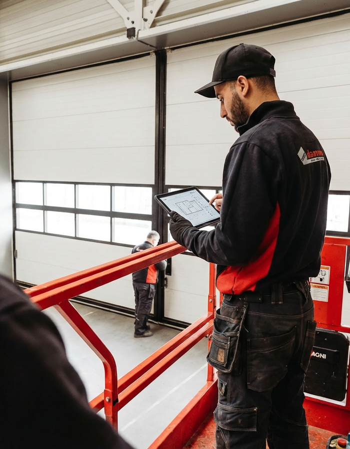 Monteur Deuren bij Damm Deurentechniek