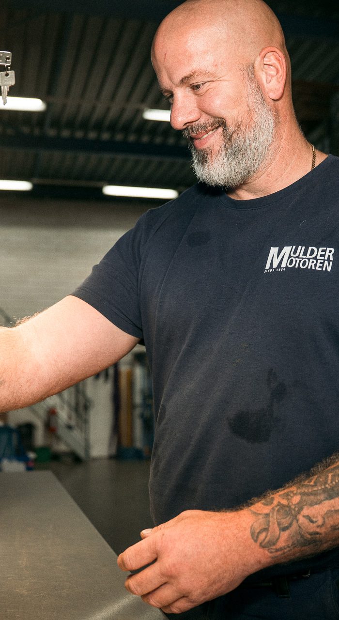 Magazijnbeheerder bij Mulder Motoren