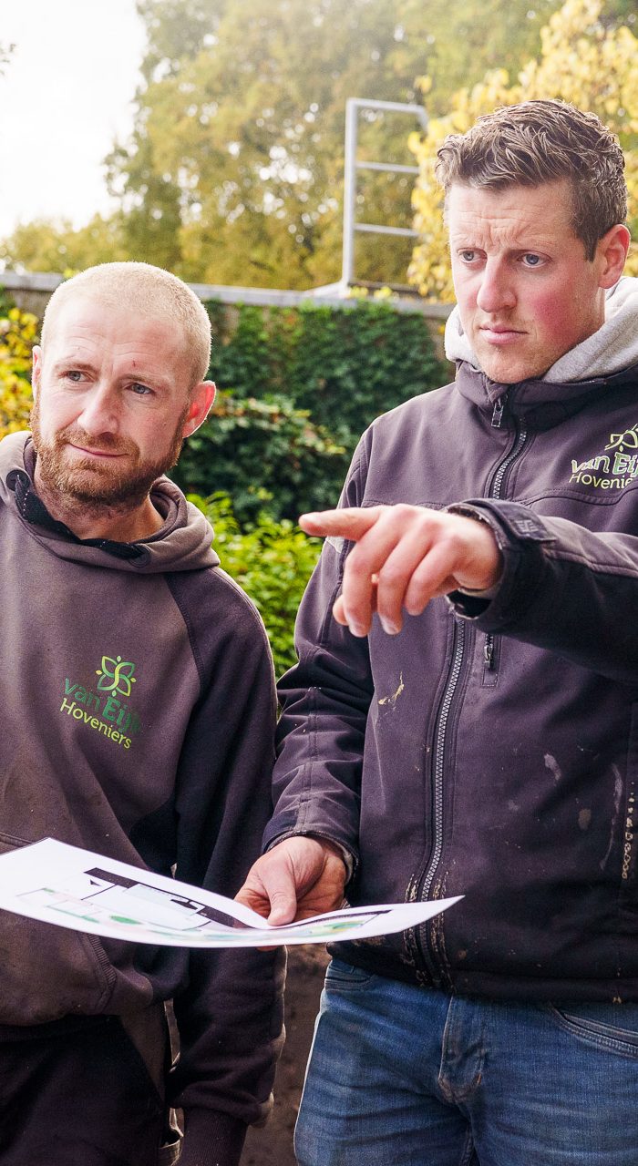 Hovenier bij Van Eijk Hoveniers